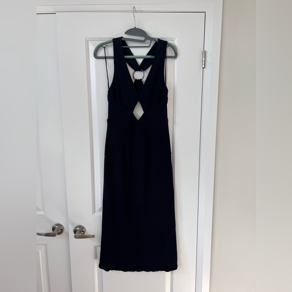 FREE PEOPLE All the right Angles Bodycon Dress NWOT - Picture 3 of 6